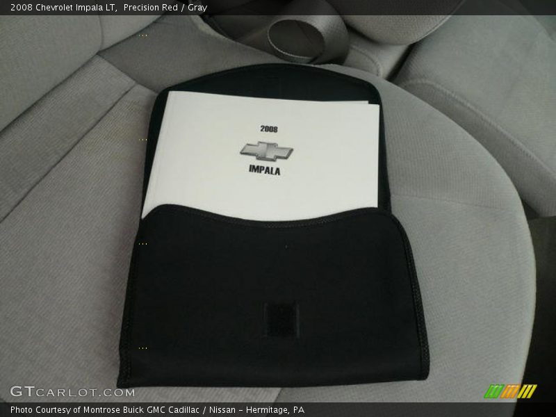 Precision Red / Gray 2008 Chevrolet Impala LT
