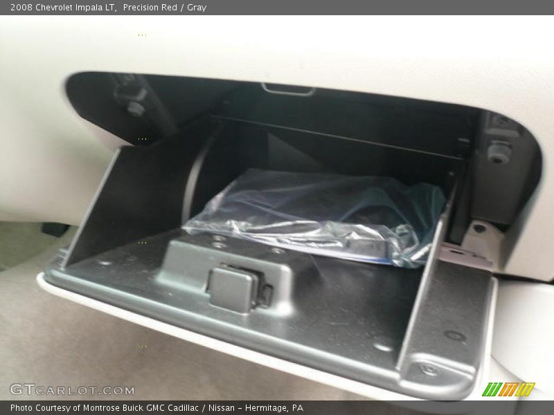 Precision Red / Gray 2008 Chevrolet Impala LT