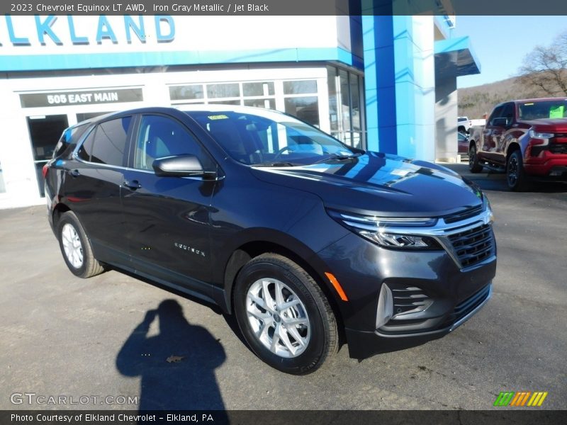 Iron Gray Metallic / Jet Black 2023 Chevrolet Equinox LT AWD