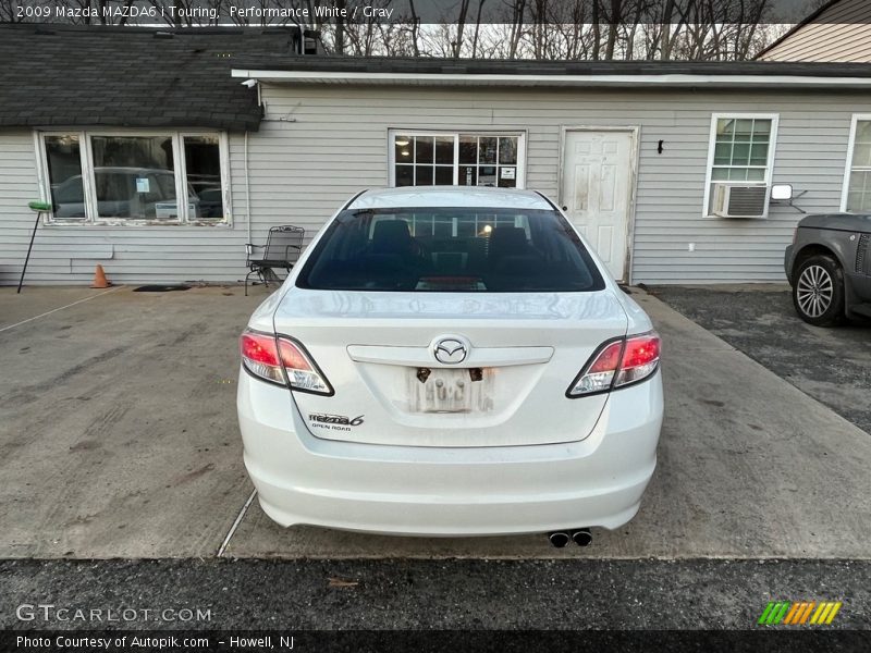 Performance White / Gray 2009 Mazda MAZDA6 i Touring