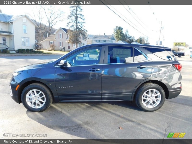 Iron Gray Metallic / Jet Black 2023 Chevrolet Equinox LT AWD