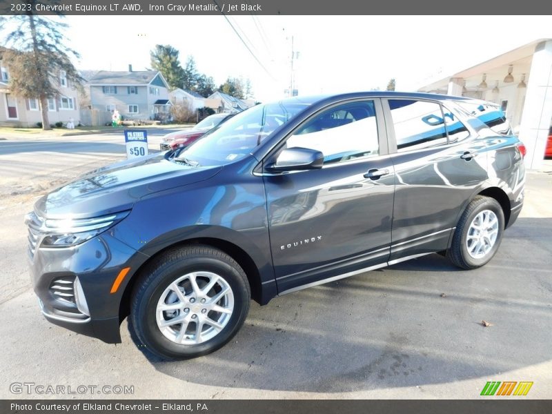 Iron Gray Metallic / Jet Black 2023 Chevrolet Equinox LT AWD