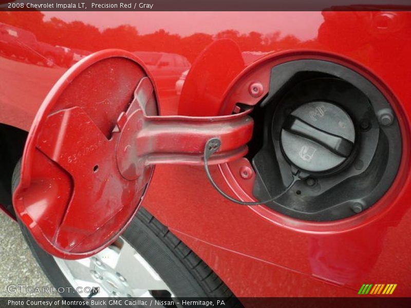Precision Red / Gray 2008 Chevrolet Impala LT