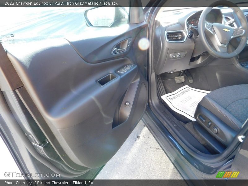 Iron Gray Metallic / Jet Black 2023 Chevrolet Equinox LT AWD