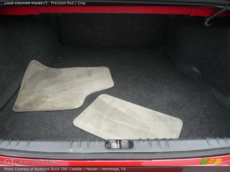 Precision Red / Gray 2008 Chevrolet Impala LT