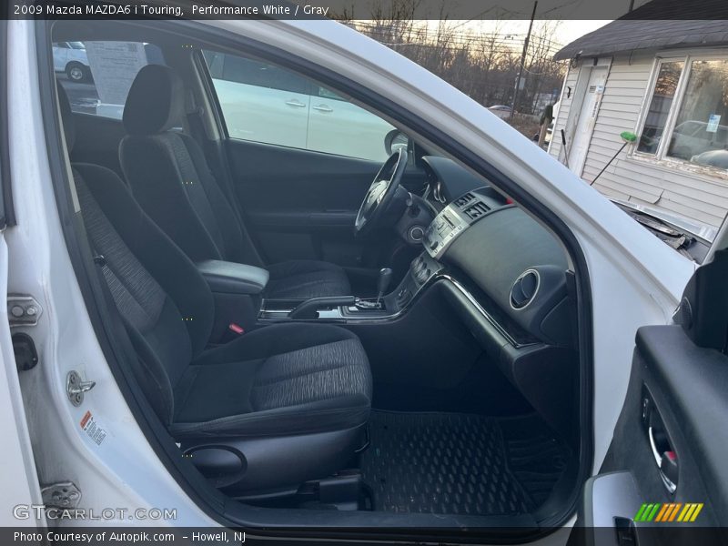 Performance White / Gray 2009 Mazda MAZDA6 i Touring
