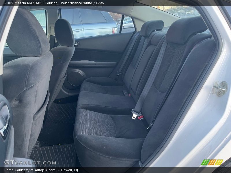 Performance White / Gray 2009 Mazda MAZDA6 i Touring
