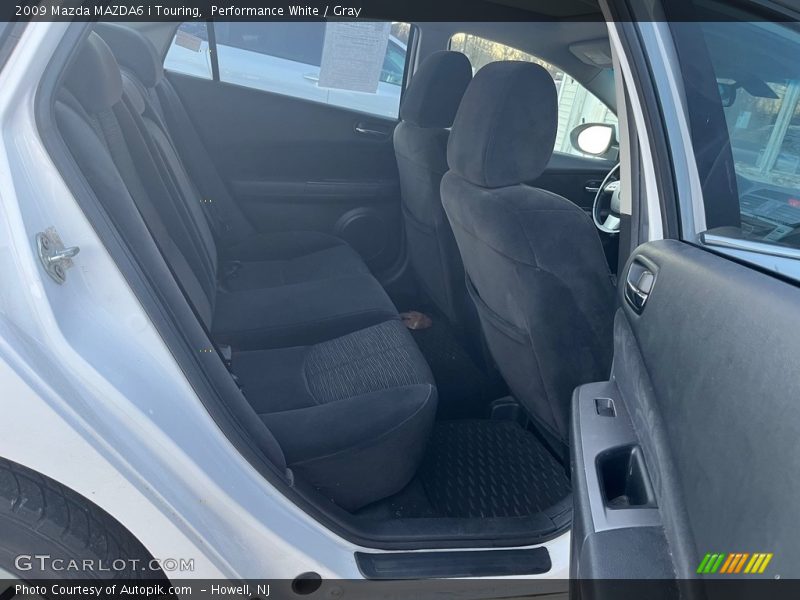 Performance White / Gray 2009 Mazda MAZDA6 i Touring
