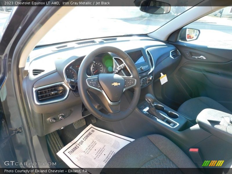 Iron Gray Metallic / Jet Black 2023 Chevrolet Equinox LT AWD