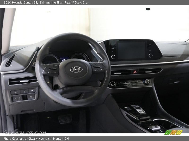 Shimmering Silver Pearl / Dark Gray 2020 Hyundai Sonata SE