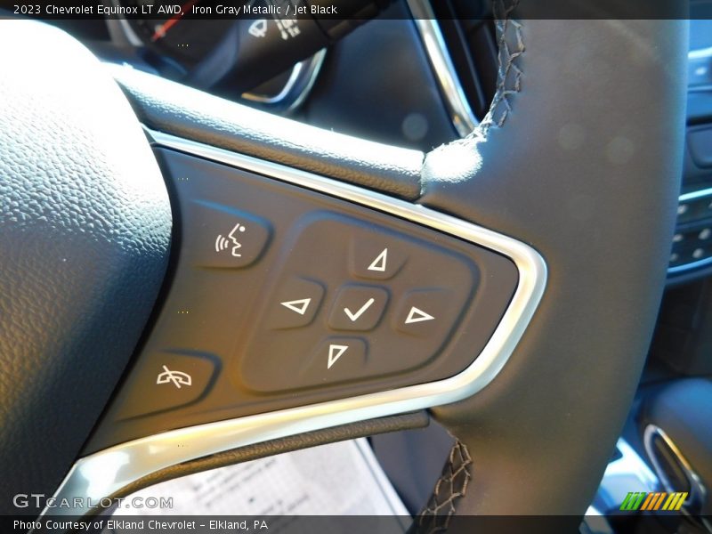 Iron Gray Metallic / Jet Black 2023 Chevrolet Equinox LT AWD