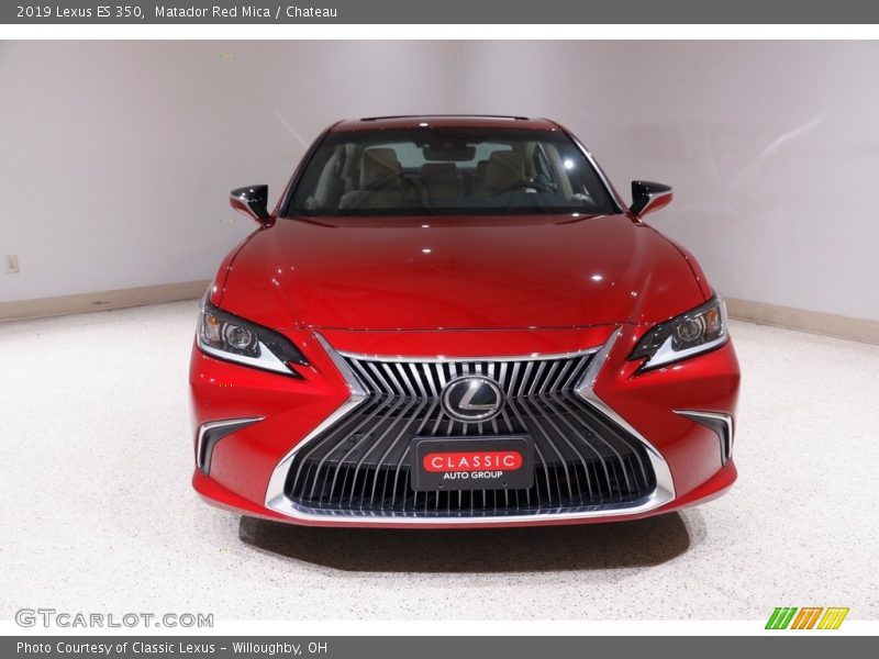 Matador Red Mica / Chateau 2019 Lexus ES 350
