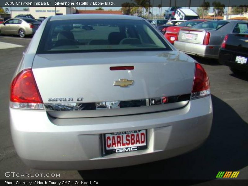 Silverstone Metallic / Ebony Black 2008 Chevrolet Impala LT