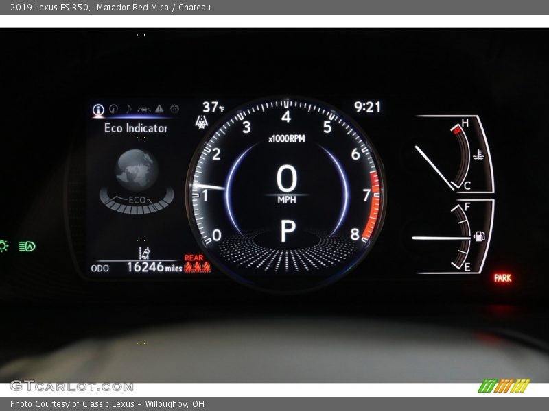 Matador Red Mica / Chateau 2019 Lexus ES 350