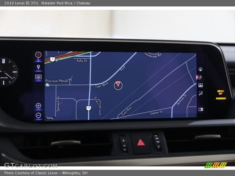 Matador Red Mica / Chateau 2019 Lexus ES 350