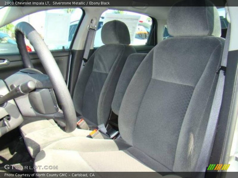 Silverstone Metallic / Ebony Black 2008 Chevrolet Impala LT