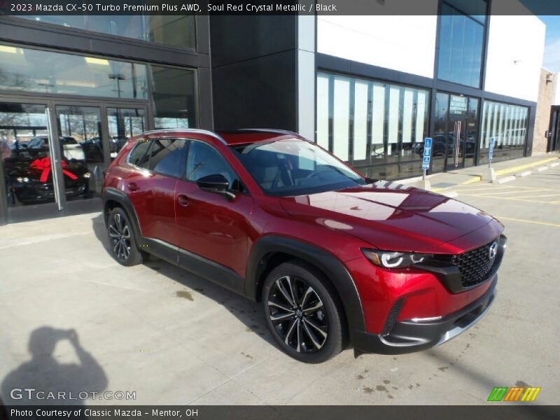 Soul Red Crystal Metallic / Black 2023 Mazda CX-50 Turbo Premium Plus AWD