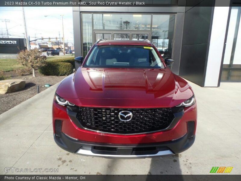 Soul Red Crystal Metallic / Black 2023 Mazda CX-50 Turbo Premium Plus AWD