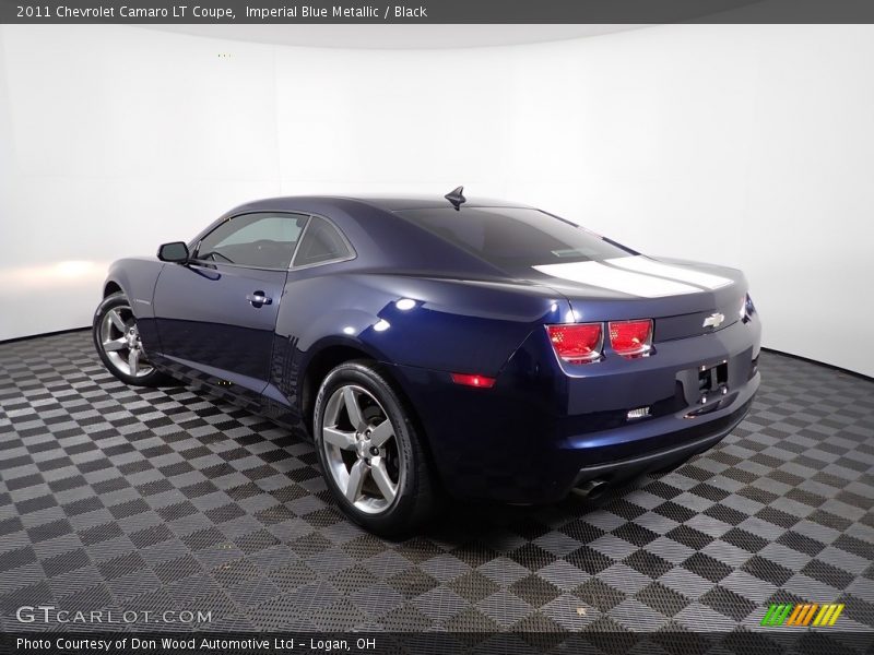Imperial Blue Metallic / Black 2011 Chevrolet Camaro LT Coupe