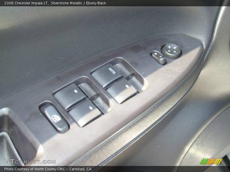 Silverstone Metallic / Ebony Black 2008 Chevrolet Impala LT