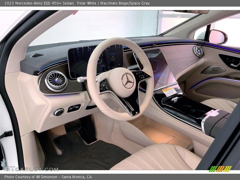  2023 EQS 450+ Sedan Macchiato Beige/Space Gray Interior