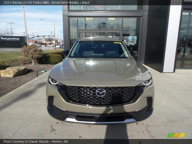 Zircon Sand Metallic / Black 2023 Mazda CX-50 Turbo AWD