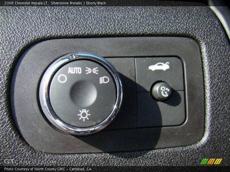 Silverstone Metallic / Ebony Black 2008 Chevrolet Impala LT