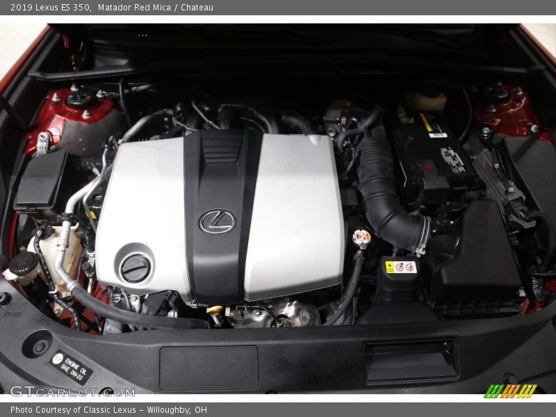 Matador Red Mica / Chateau 2019 Lexus ES 350