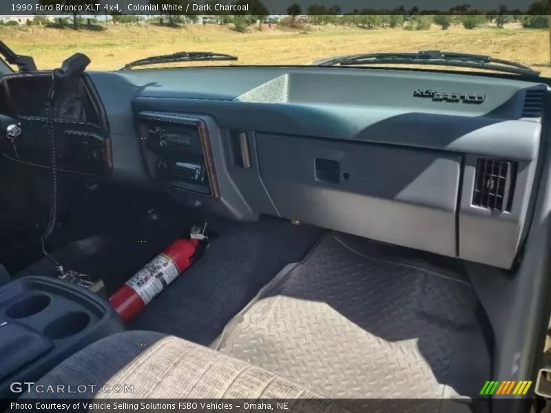 Dashboard of 1990 Bronco XLT 4x4