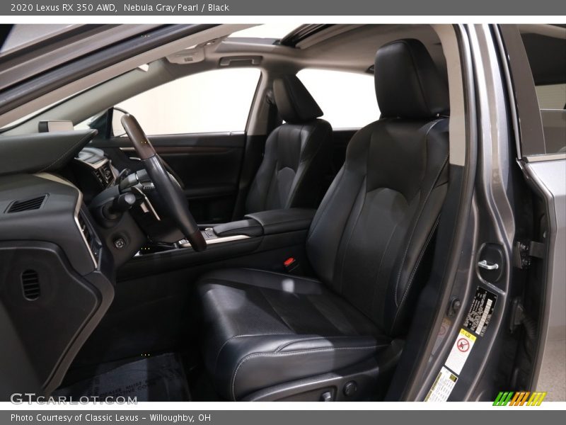 Nebula Gray Pearl / Black 2020 Lexus RX 350 AWD