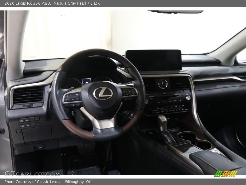 Nebula Gray Pearl / Black 2020 Lexus RX 350 AWD