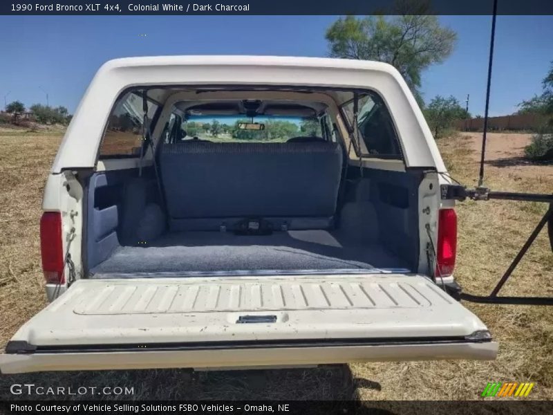  1990 Bronco XLT 4x4 Trunk