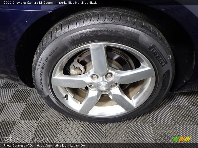 Imperial Blue Metallic / Black 2011 Chevrolet Camaro LT Coupe