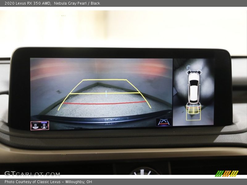 Nebula Gray Pearl / Black 2020 Lexus RX 350 AWD