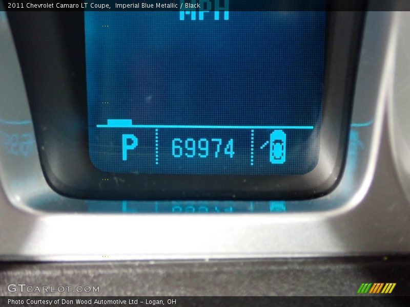 Imperial Blue Metallic / Black 2011 Chevrolet Camaro LT Coupe