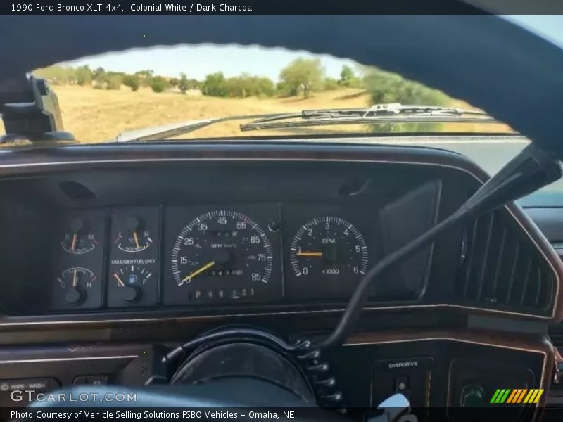  1990 Bronco XLT 4x4 XLT 4x4 Gauges