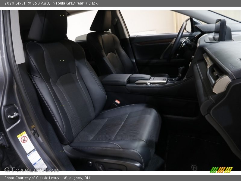 Nebula Gray Pearl / Black 2020 Lexus RX 350 AWD