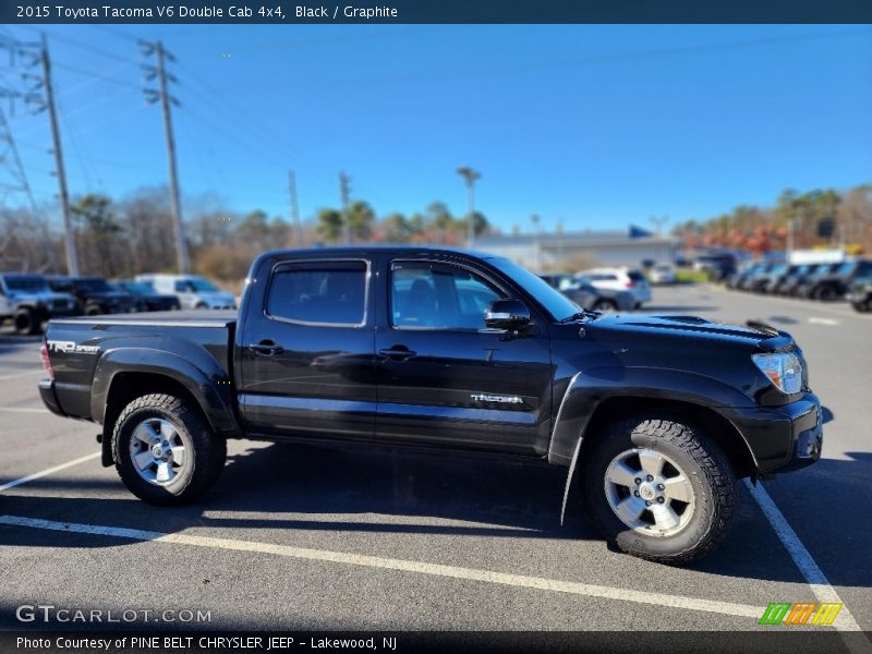 Black / Graphite 2015 Toyota Tacoma V6 Double Cab 4x4