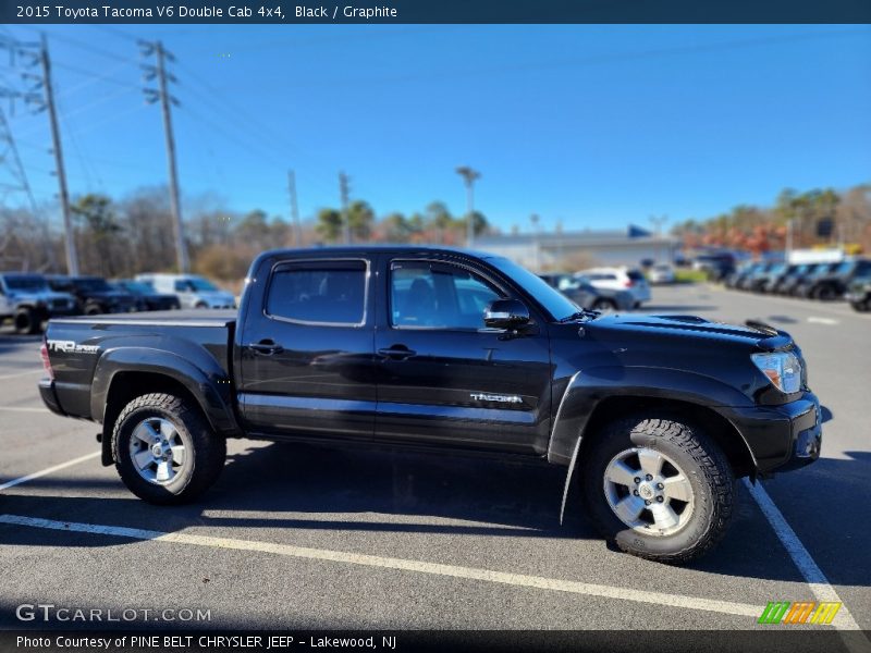 Black / Graphite 2015 Toyota Tacoma V6 Double Cab 4x4