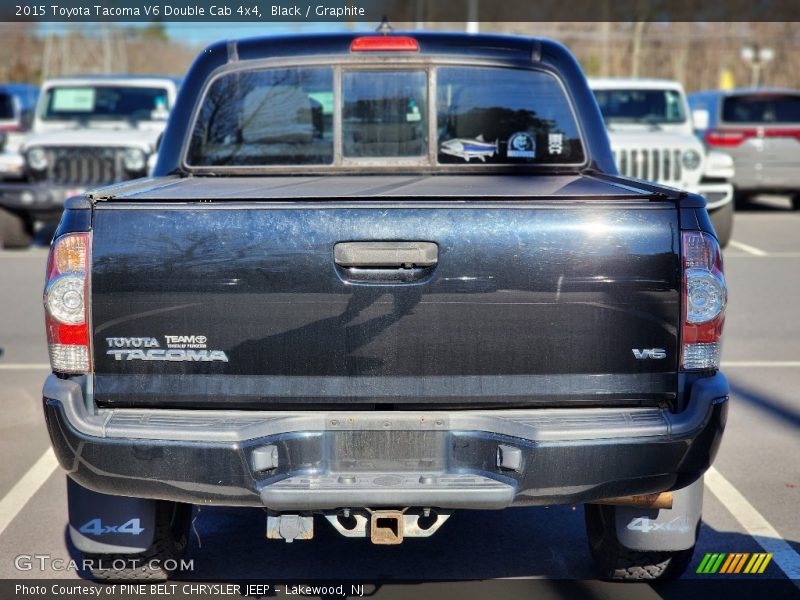 Black / Graphite 2015 Toyota Tacoma V6 Double Cab 4x4