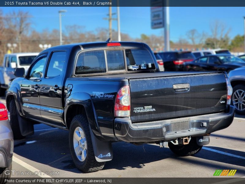 Black / Graphite 2015 Toyota Tacoma V6 Double Cab 4x4