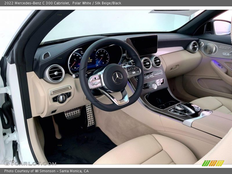 Dashboard of 2022 C 300 Cabriolet