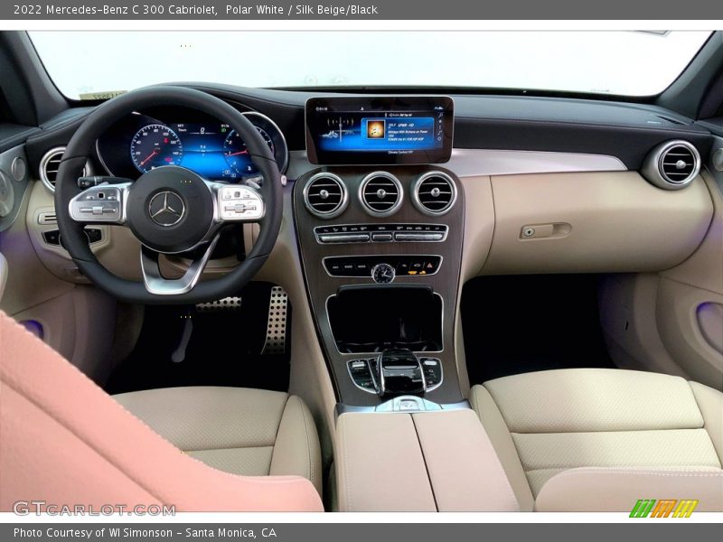 Dashboard of 2022 C 300 Cabriolet