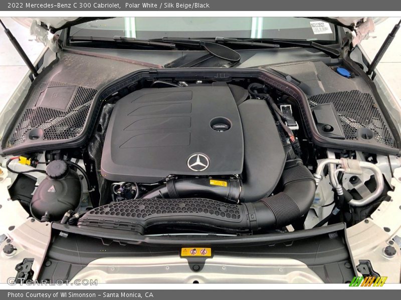  2022 C 300 Cabriolet Engine - 2.0 Liter Turbocharged DOHC 16-Valve VVT 4 Cylinder