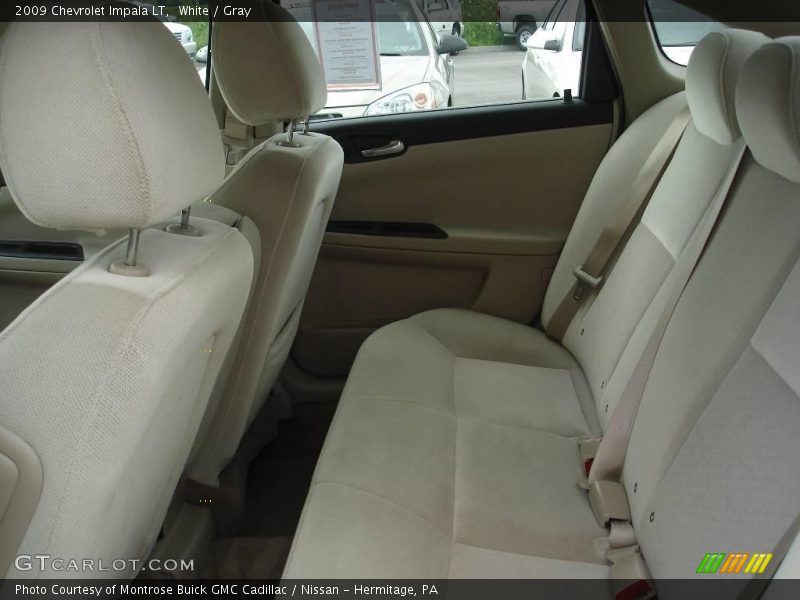 White / Gray 2009 Chevrolet Impala LT