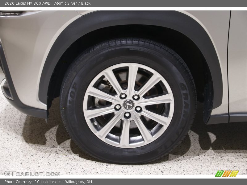 Atomic Silver / Black 2020 Lexus NX 300 AWD