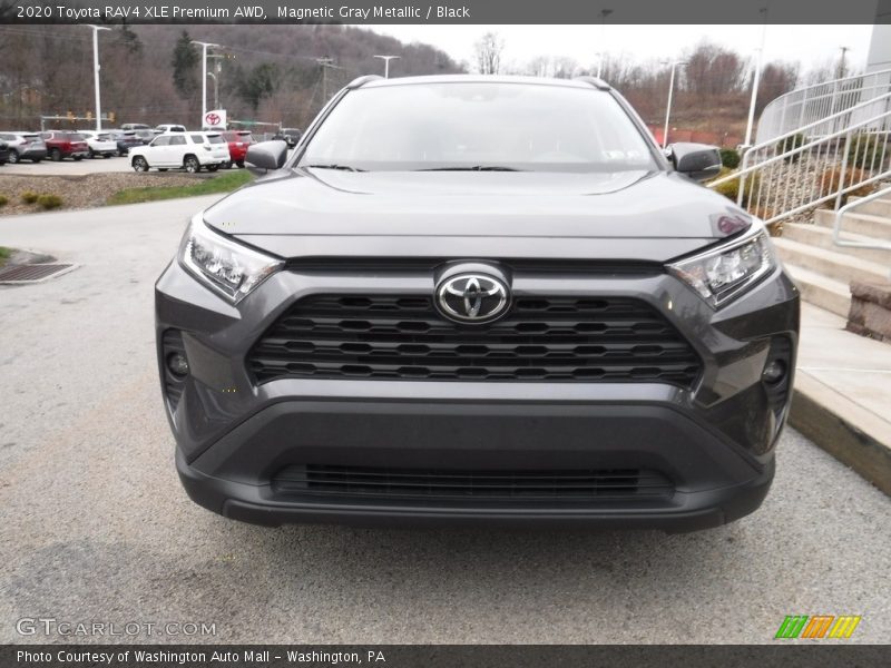Magnetic Gray Metallic / Black 2020 Toyota RAV4 XLE Premium AWD