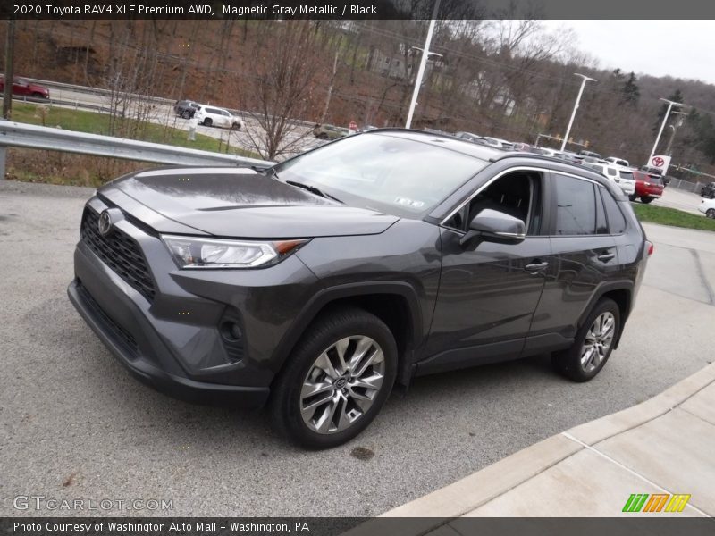 Magnetic Gray Metallic / Black 2020 Toyota RAV4 XLE Premium AWD