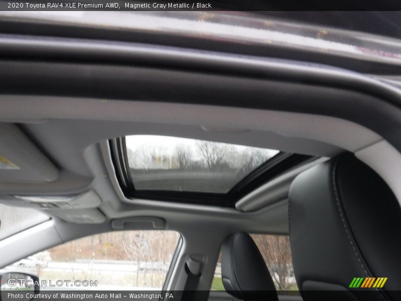 Magnetic Gray Metallic / Black 2020 Toyota RAV4 XLE Premium AWD