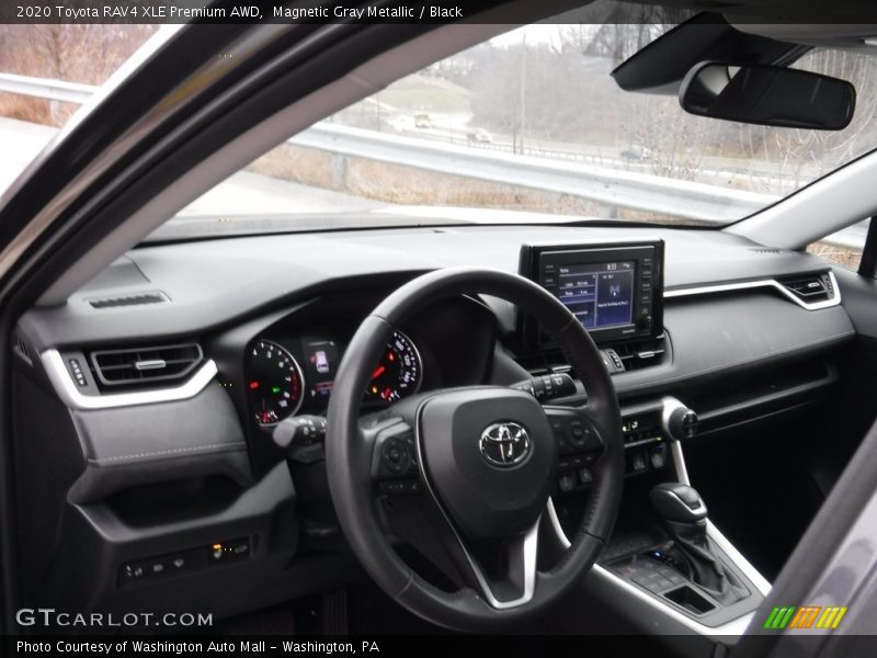 Magnetic Gray Metallic / Black 2020 Toyota RAV4 XLE Premium AWD